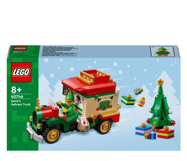 LEGO Iconic 40746 Ciężarówka świętego mikołaja - 1331683 - zdjęcie